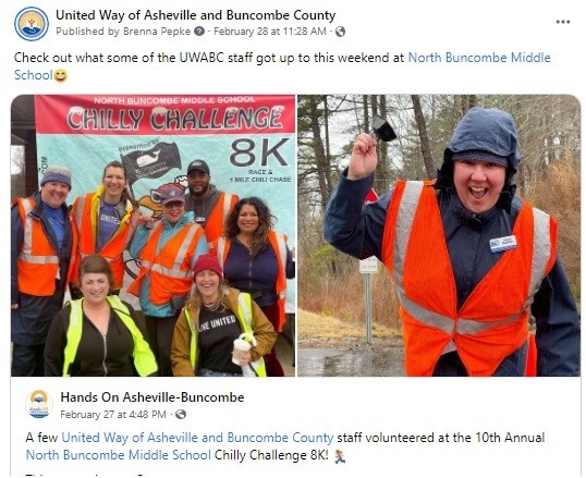 UWABC staff at N Buncombe