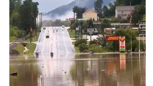 flood damage from tropical storm fred screenshot